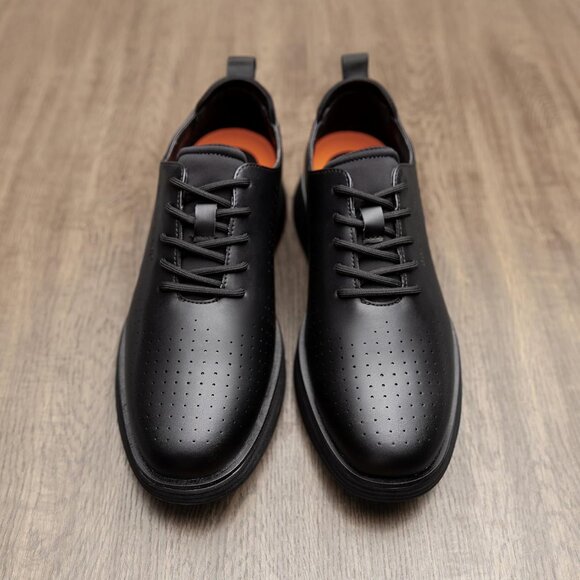 ⚡ Men\'s Black Max Flex Fashion Dress Sneakers Oxfords Classic Casual Shoes main image 4